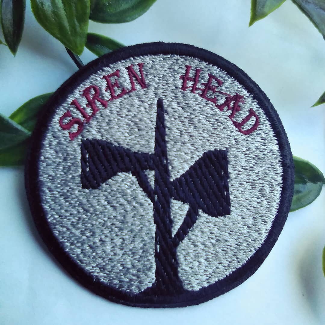 Siren head scp iron on sew on patch