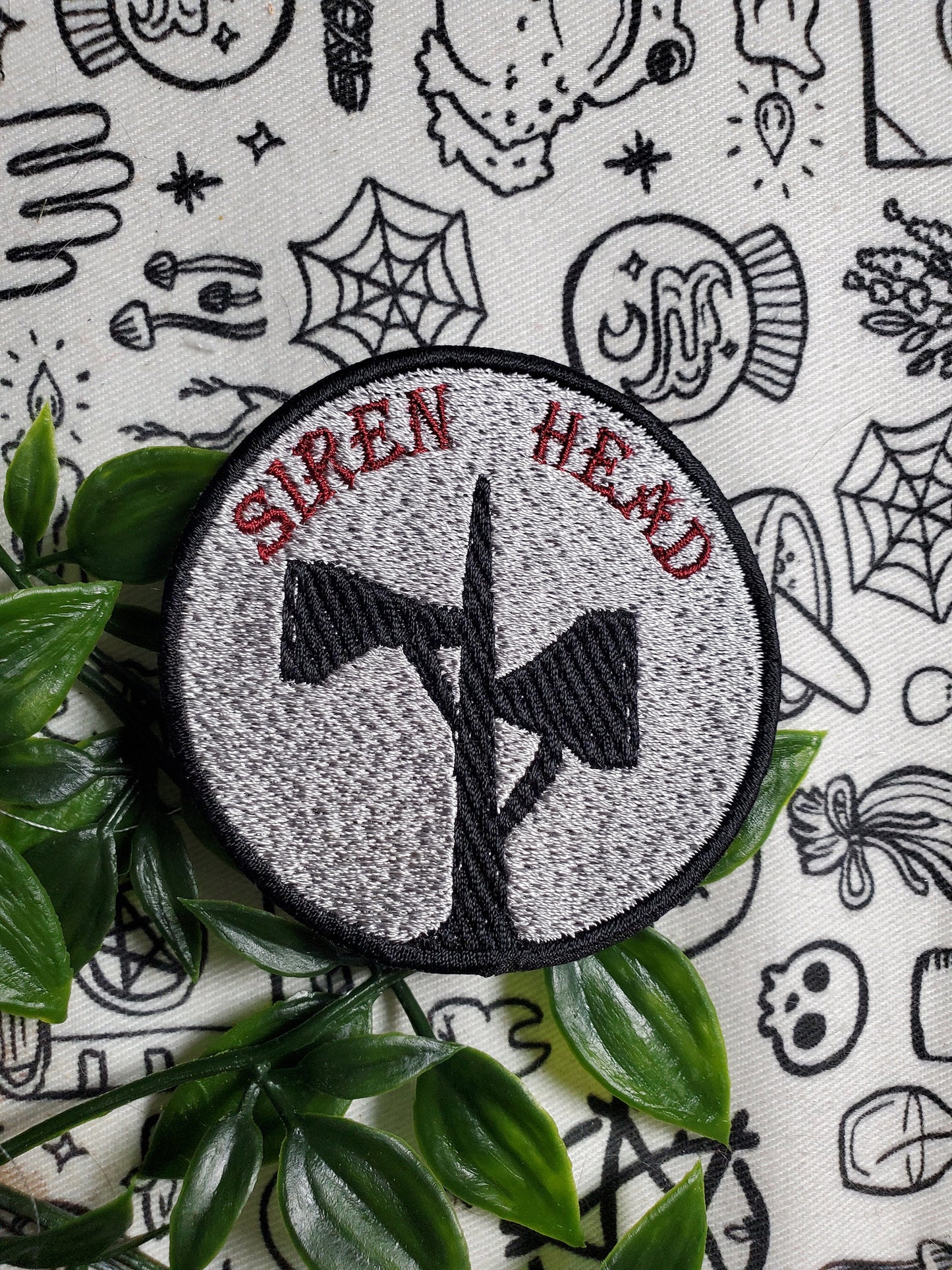 Siren head scp iron on sew on patch