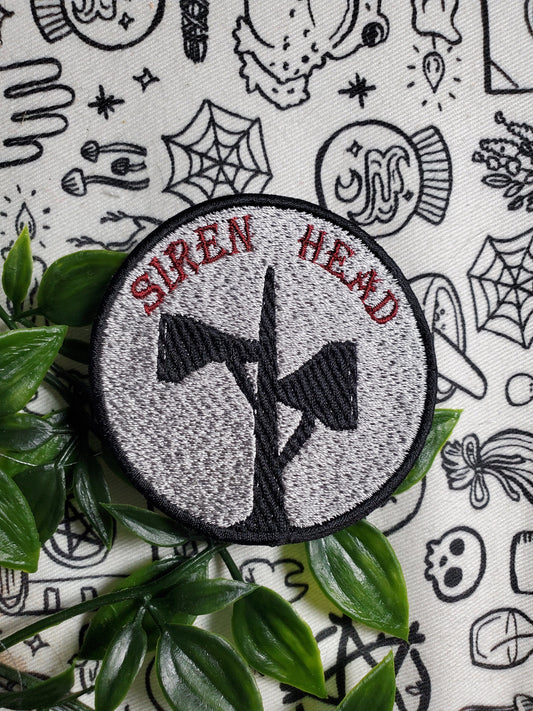 Siren head scp iron on sew on patch