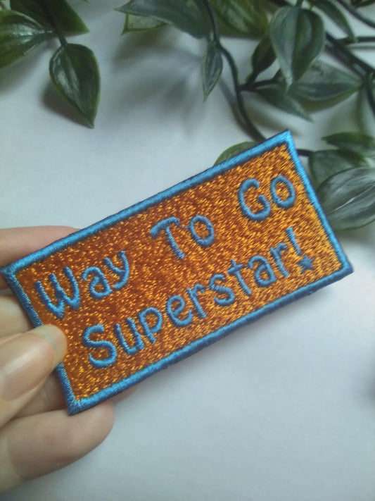 Glamrock freddy superstar iron on sew on patch