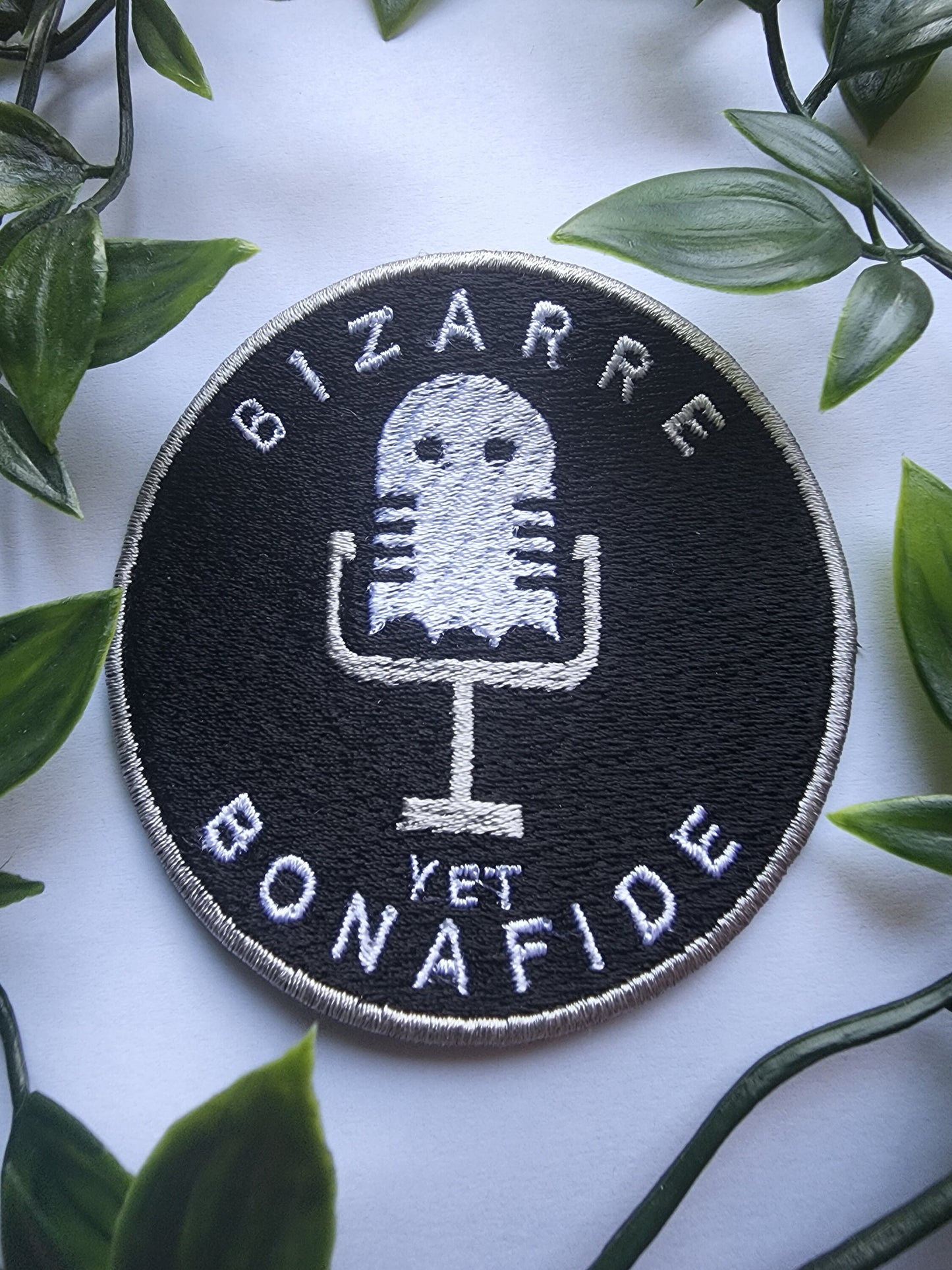 Bizarre yet Bonafide  iron on sew on patch The Quarry