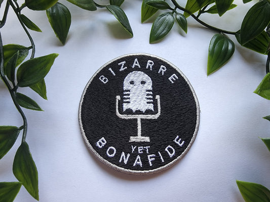 Bizarre yet Bonafide  iron on sew on patch The Quarry